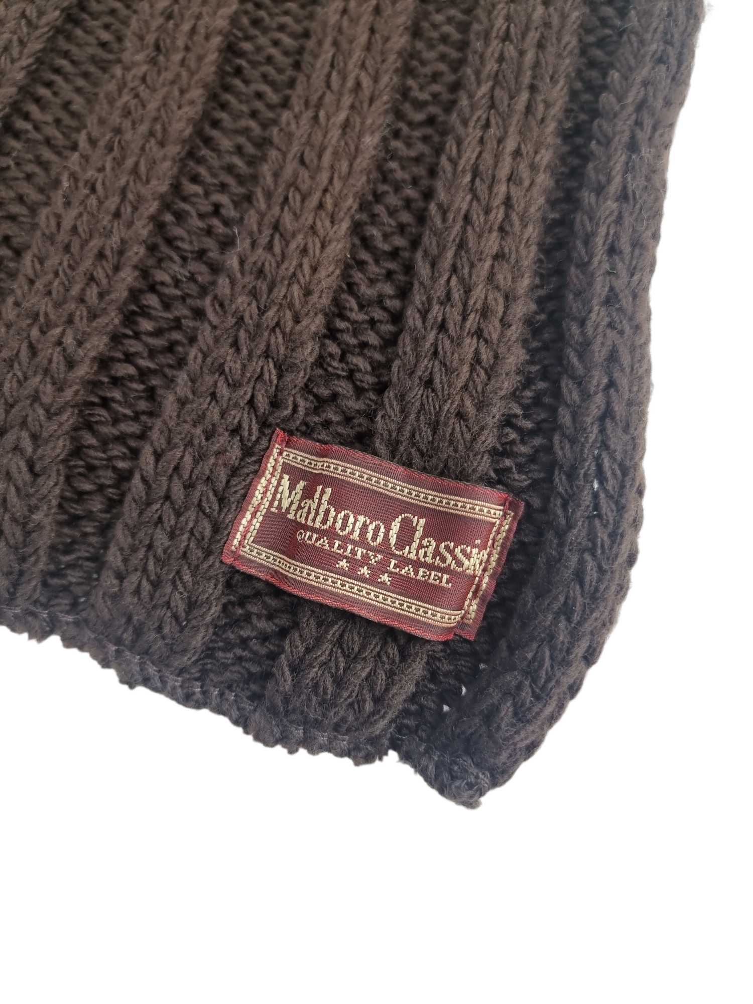 Sciarpa da uomo in misto lana Malboro Classics