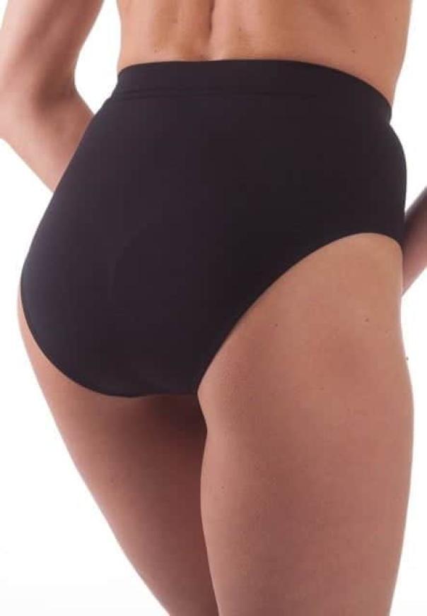 bellissima slip alto con guaina rinforzata nero - foto 2