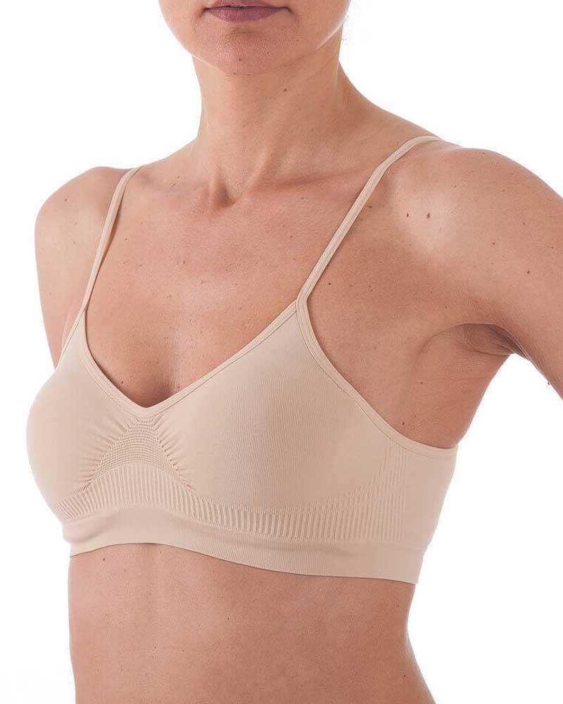 bellissima brassiere microfibra seamless naturel - foto 1