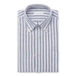 Camicia misto lino cotone