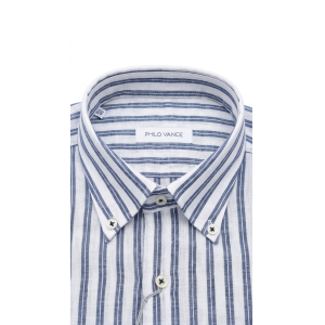Camicia misto lino cotone