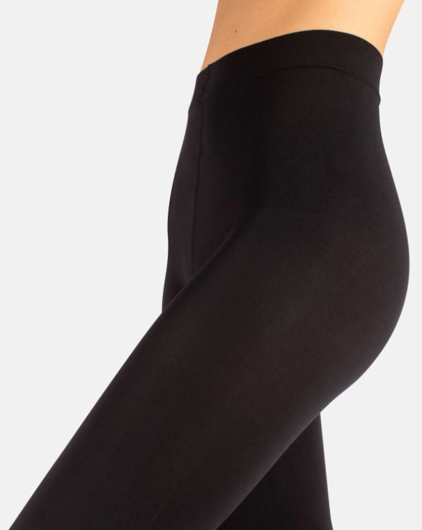 sisi collant unito microfibra 100 den nero - foto 2