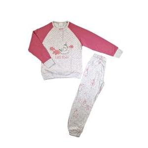 Pigiama cotone jersey da bambina unicorno