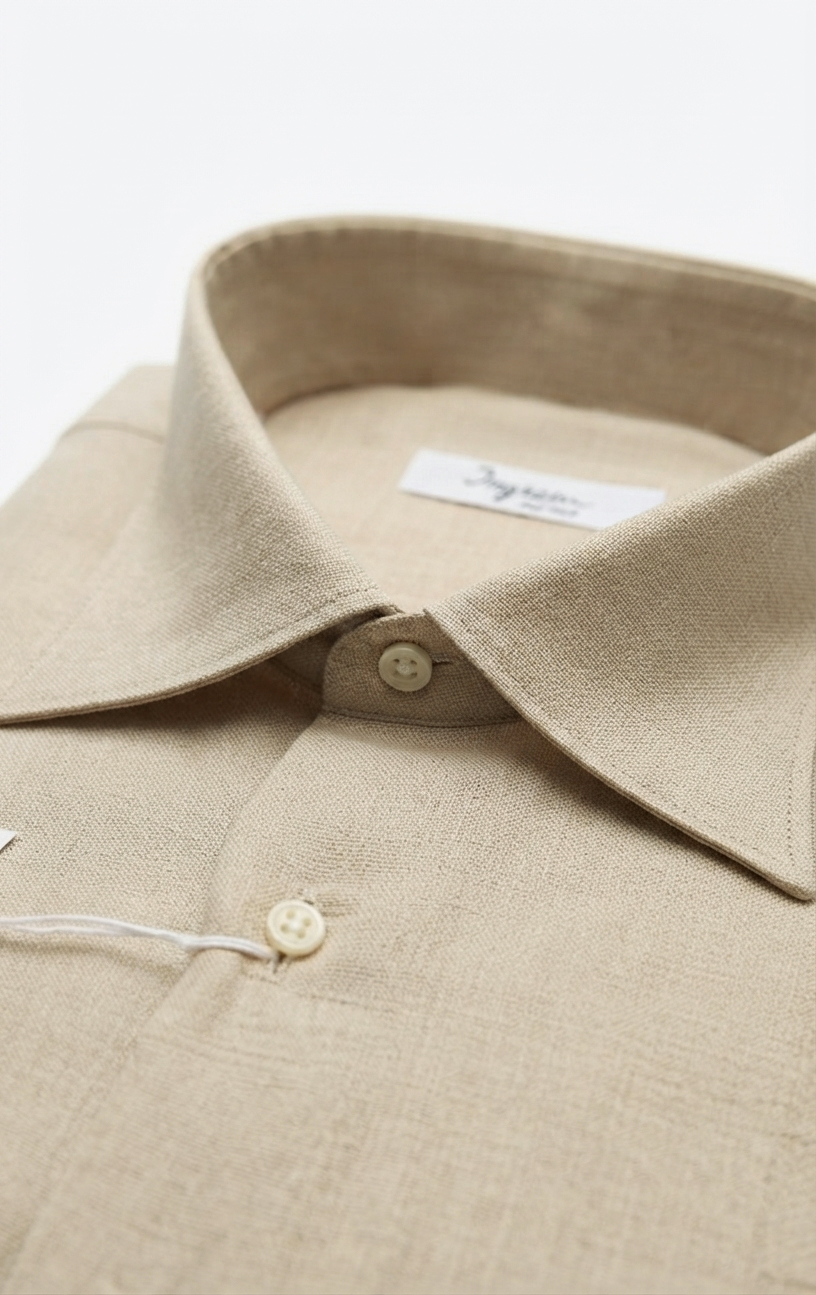 camicia-puro-lino-02 Camicia puro lino Ingram Classic Fit