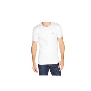 T-shirt intima in cotone da uomo  bianco