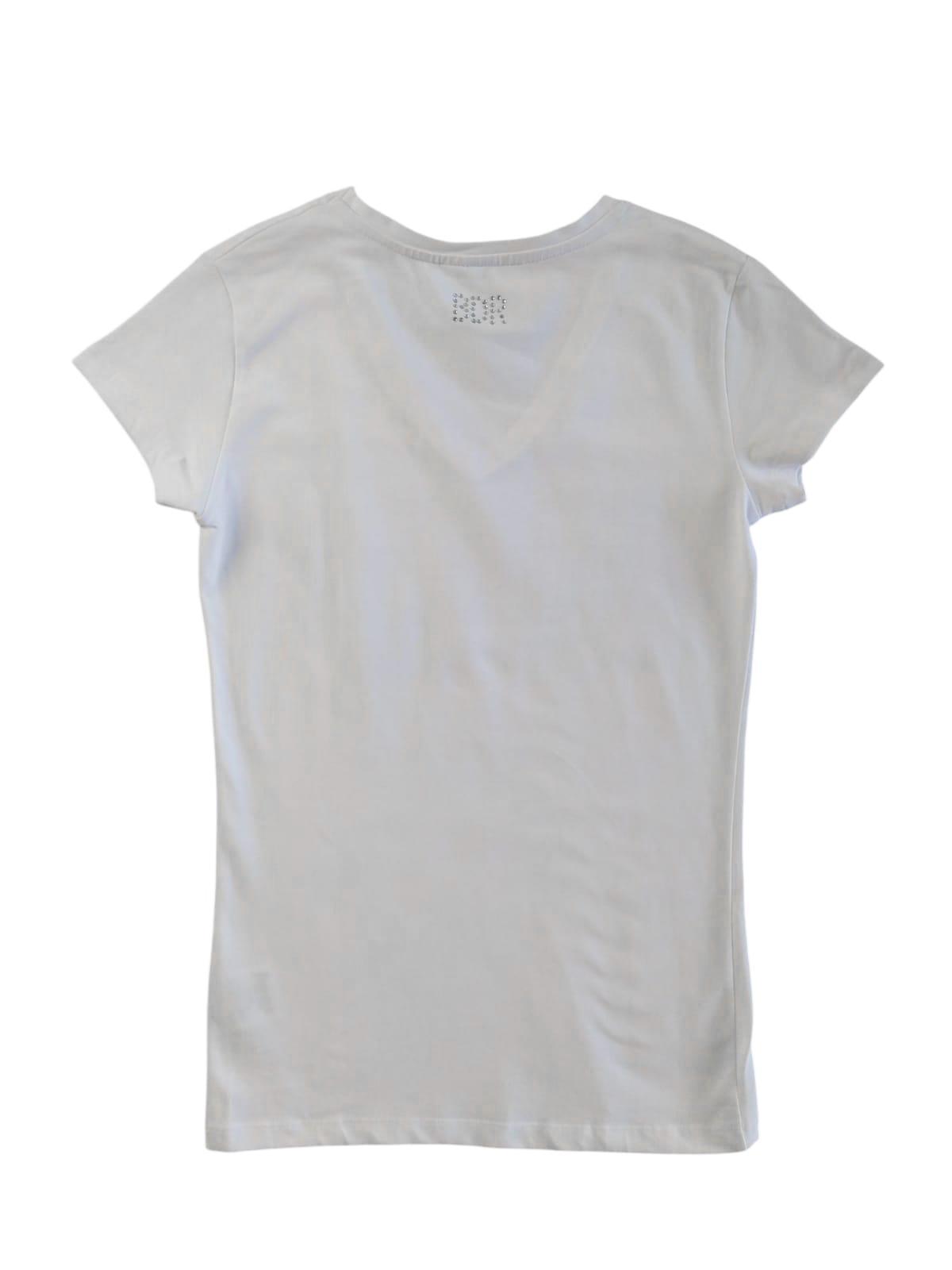 T-shirt Boxeur des rues in colore bianco scritta argento