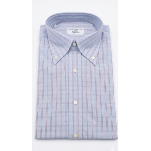 Camicia quadri con taschino