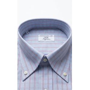 Camicia quadri con taschino