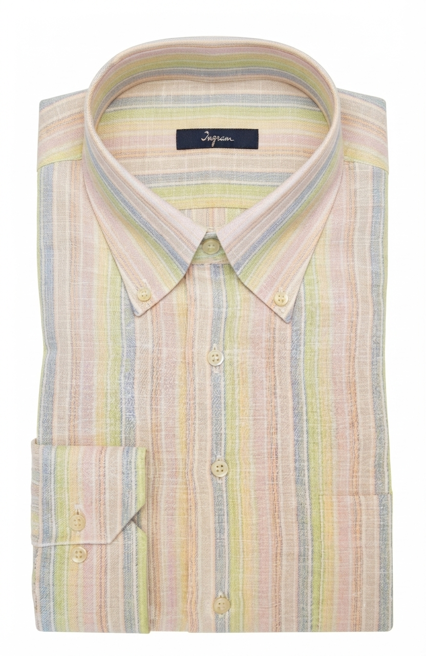 Camicia Puro Lino Ingram Classic Fit