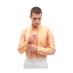 Camicia misto lino cotone