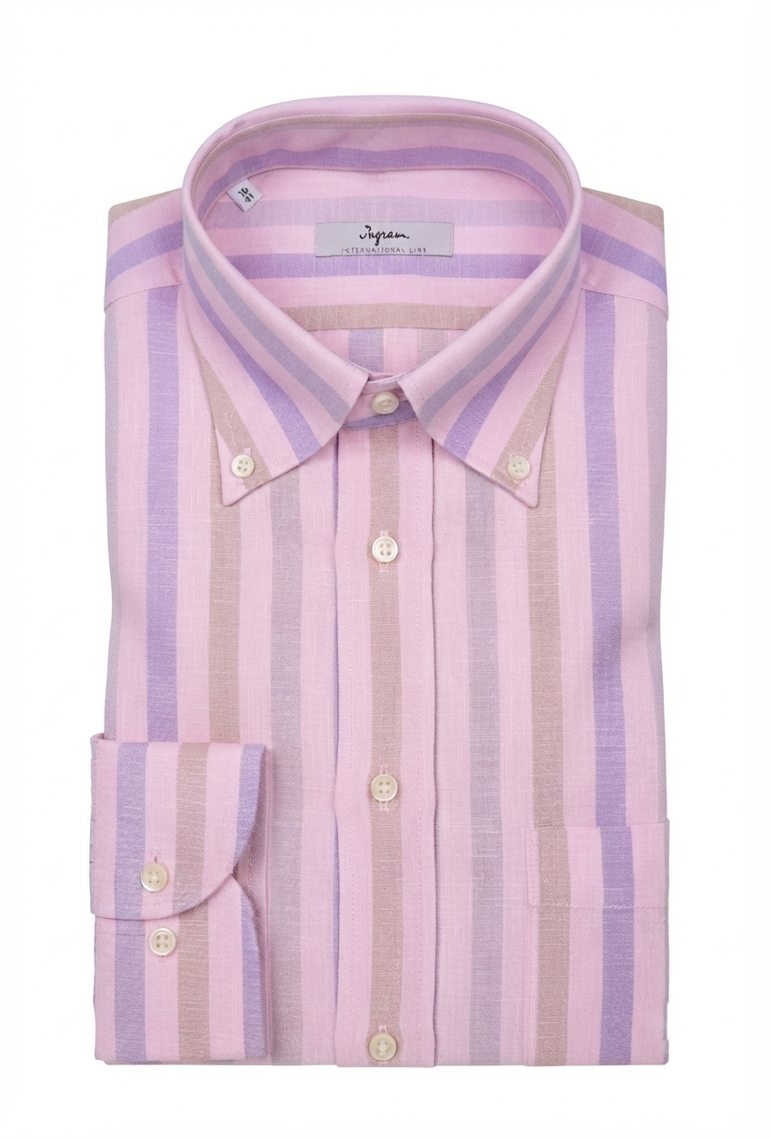 camicia-cotone-lino-02 Camicia misto cotone lino Ingram