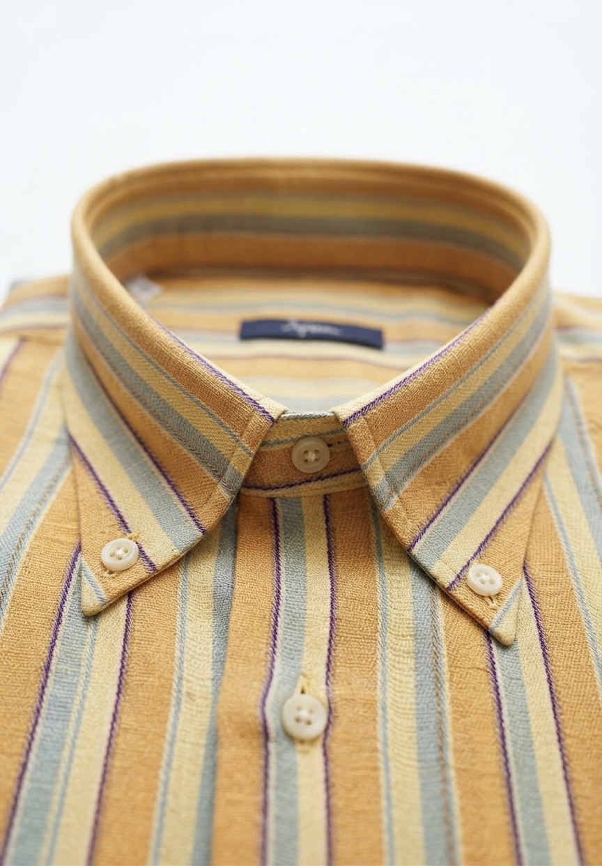 Camicia misto lino cotone Ingram