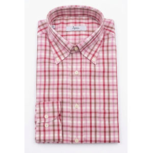 Camicia  quadri rosa