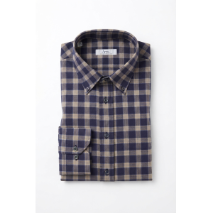 Camicia flanella leggera di cotone