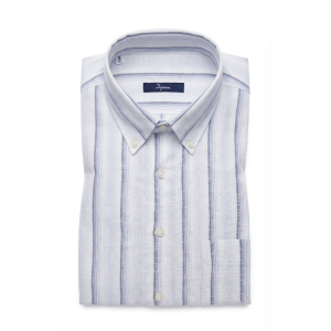 Camicia  maniche corte misto lino