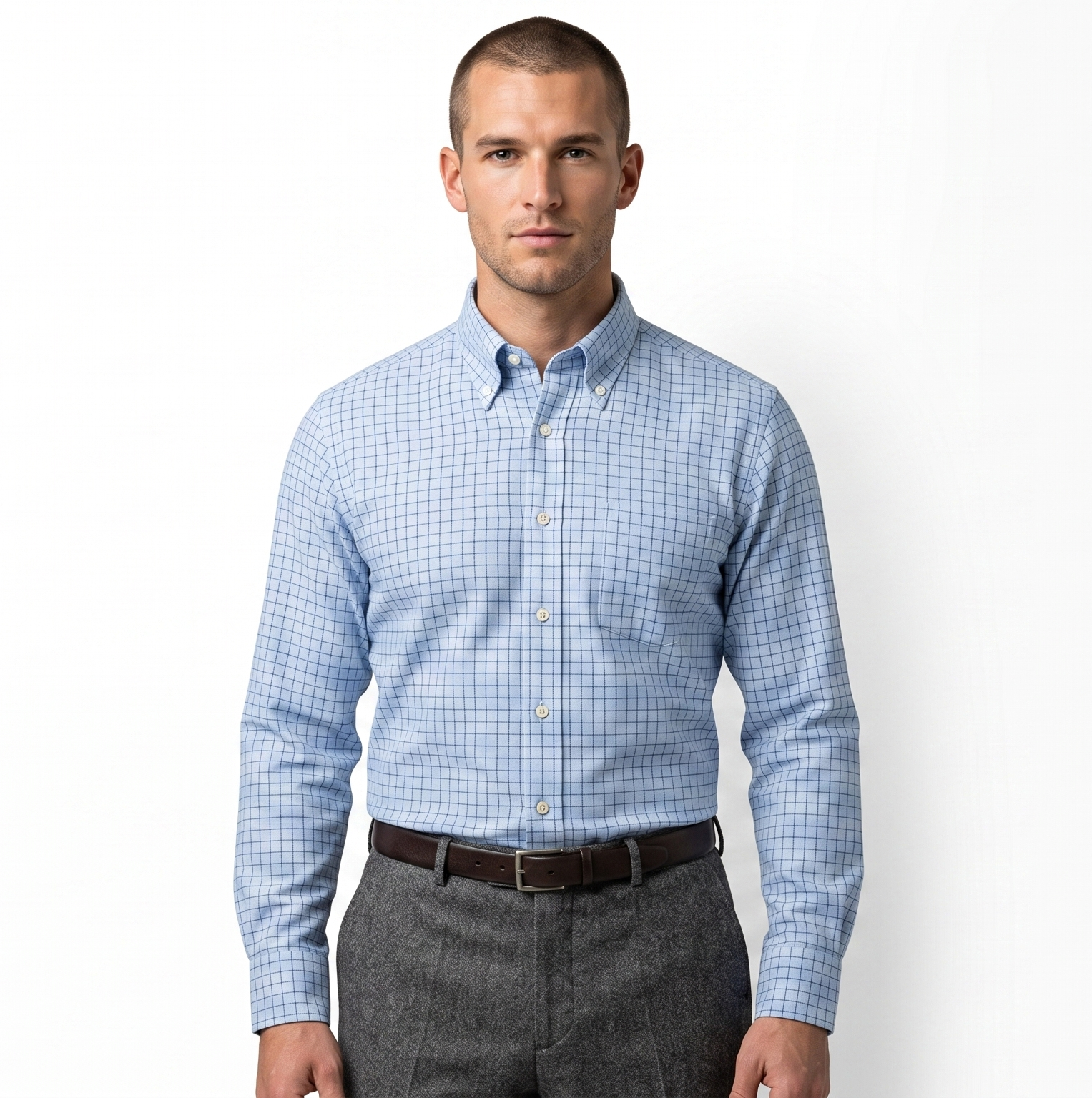 camicia-flanella-03 Camicia flanella di cotone Ingram