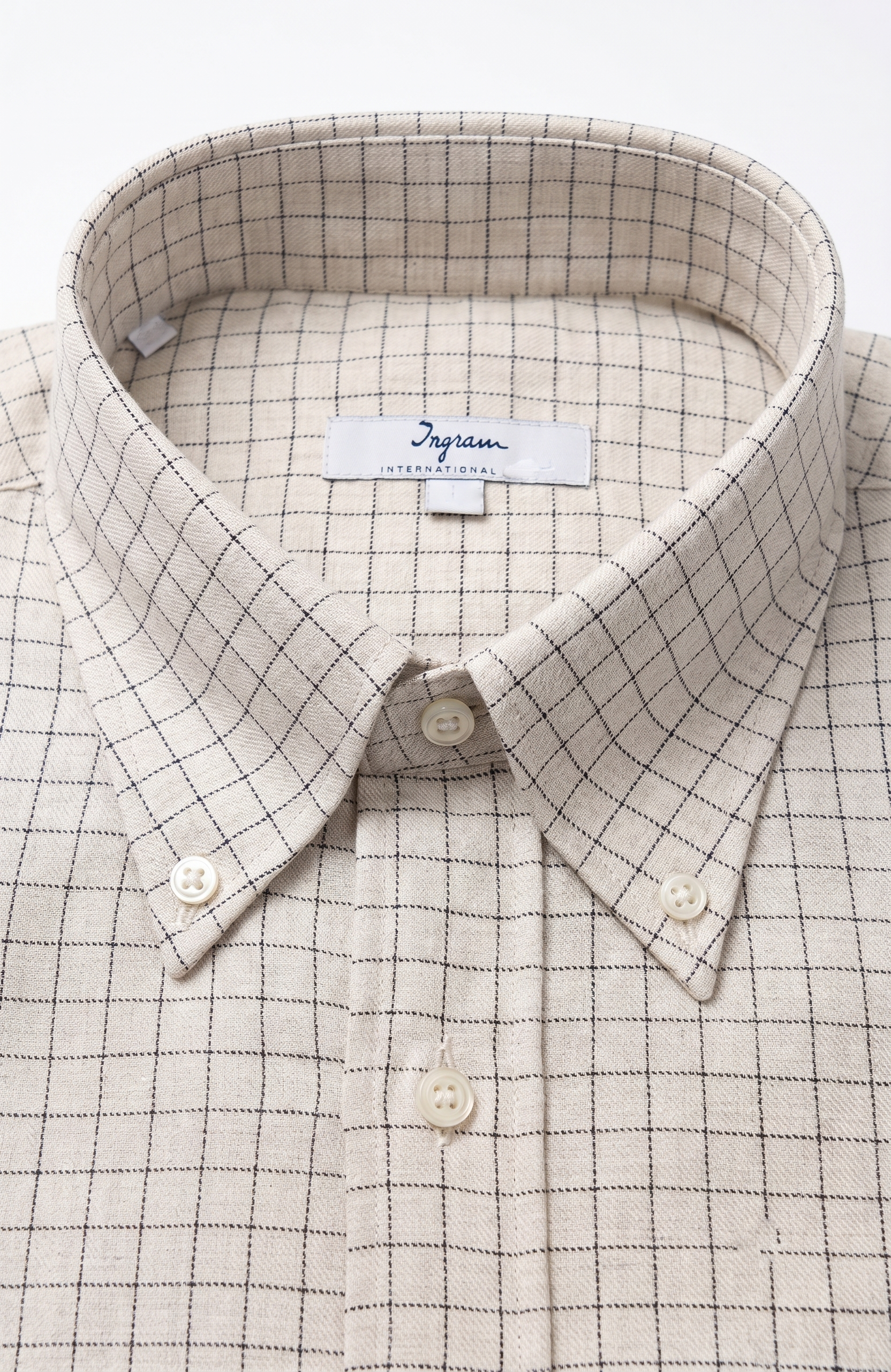 camicia-flanella-03 Camicia flanella di cotone Ingram