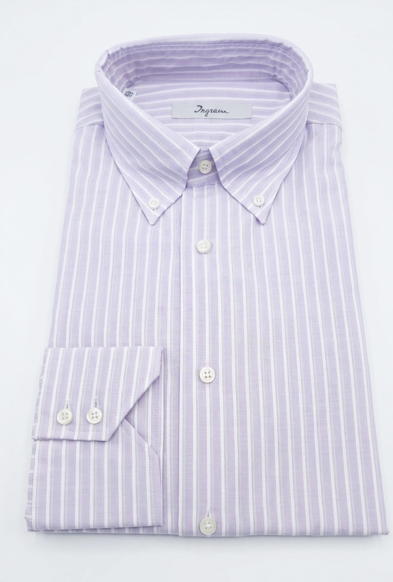camicia-slim-01 Camicia Slim Fit Ingram Righe
