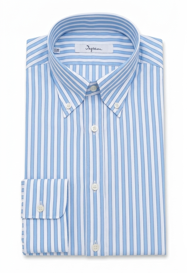 Camicia Slim Fit Ingram Righe