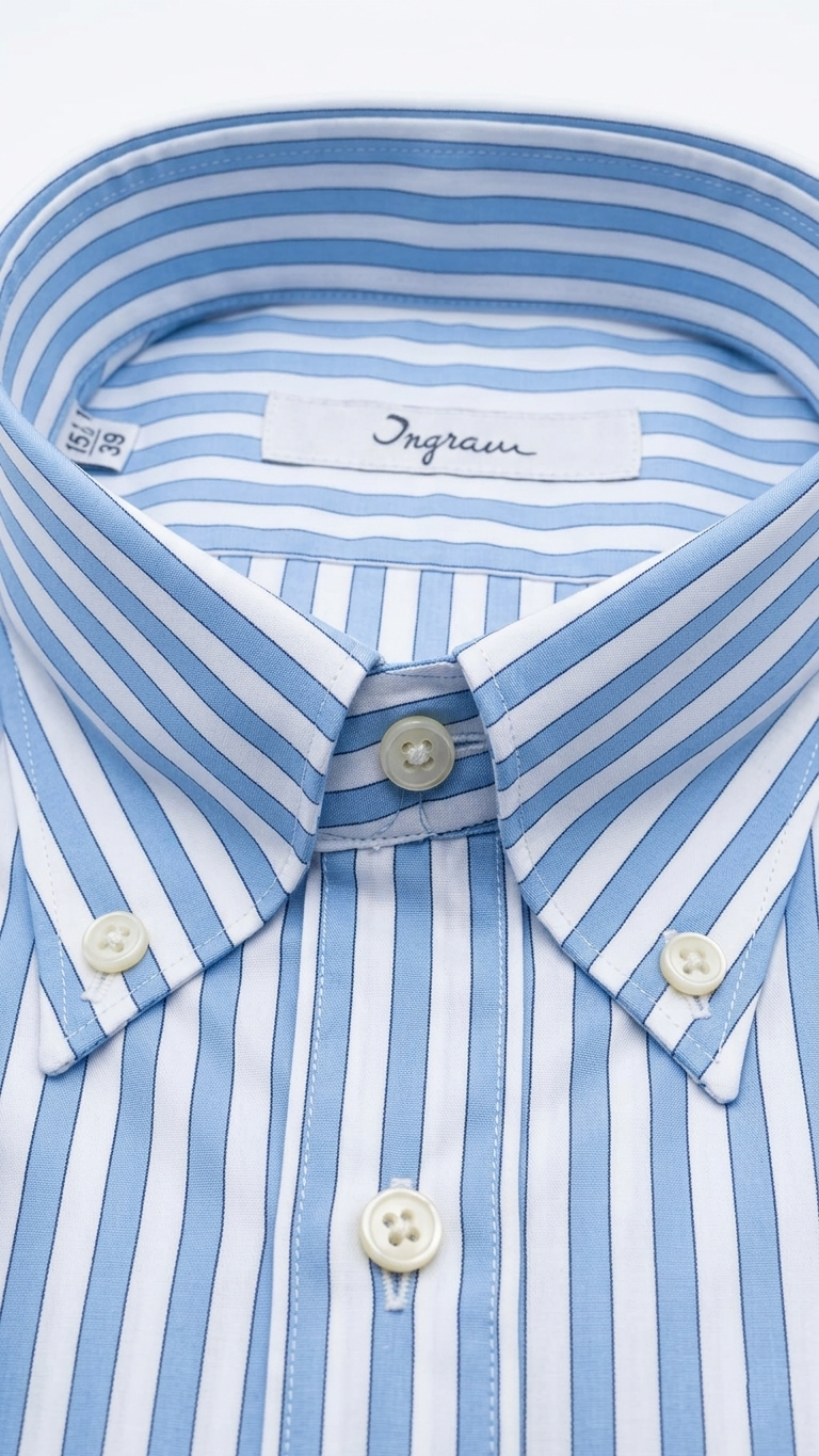 Camicia Slim Fit Ingram Righe