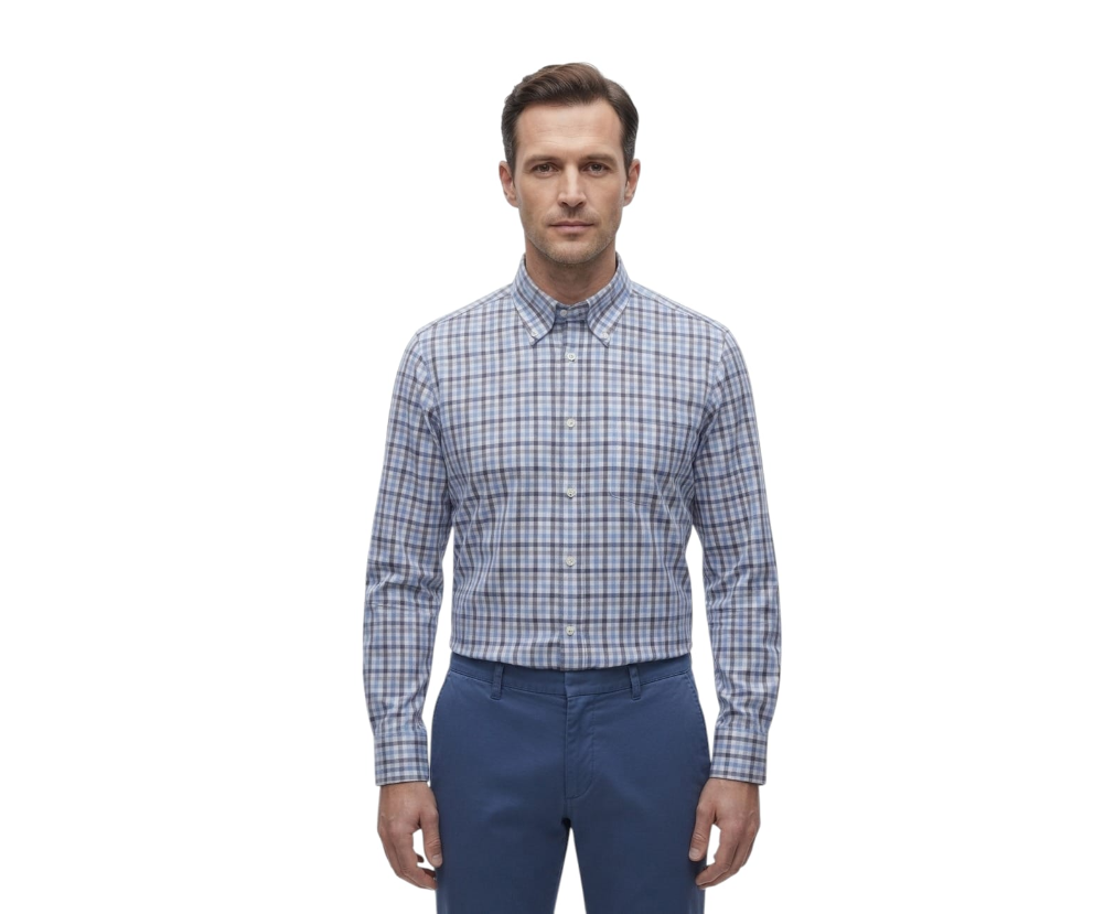 camicia-flanella-ingram-01 Camicia flanella di cotone quadri Ingram