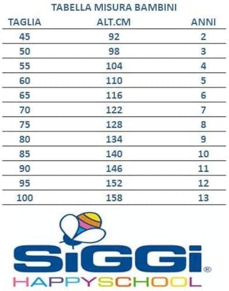 Grembiule scuola elementare da bambino blu Siggi basket