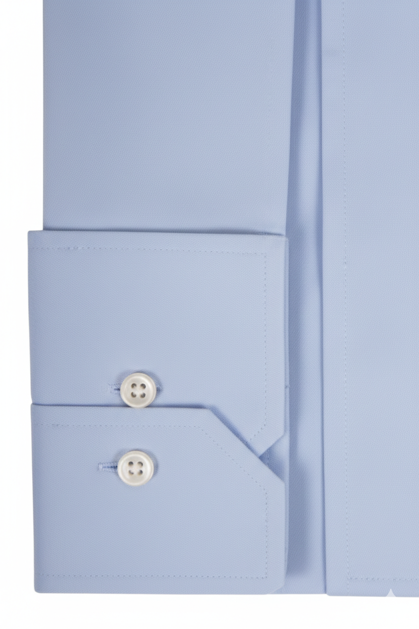 Camicia Ingram Classic Fit in cotone celeste