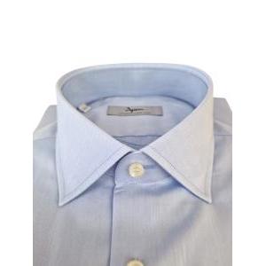 Camicia  regular fit uomo celeste
