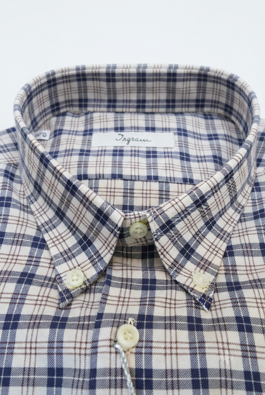 Camicia flanella di cotone Ingram