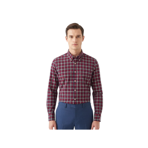 Camicia flanella leggera cotone