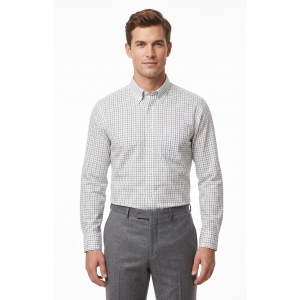 Camicia flanella leggera di cotone