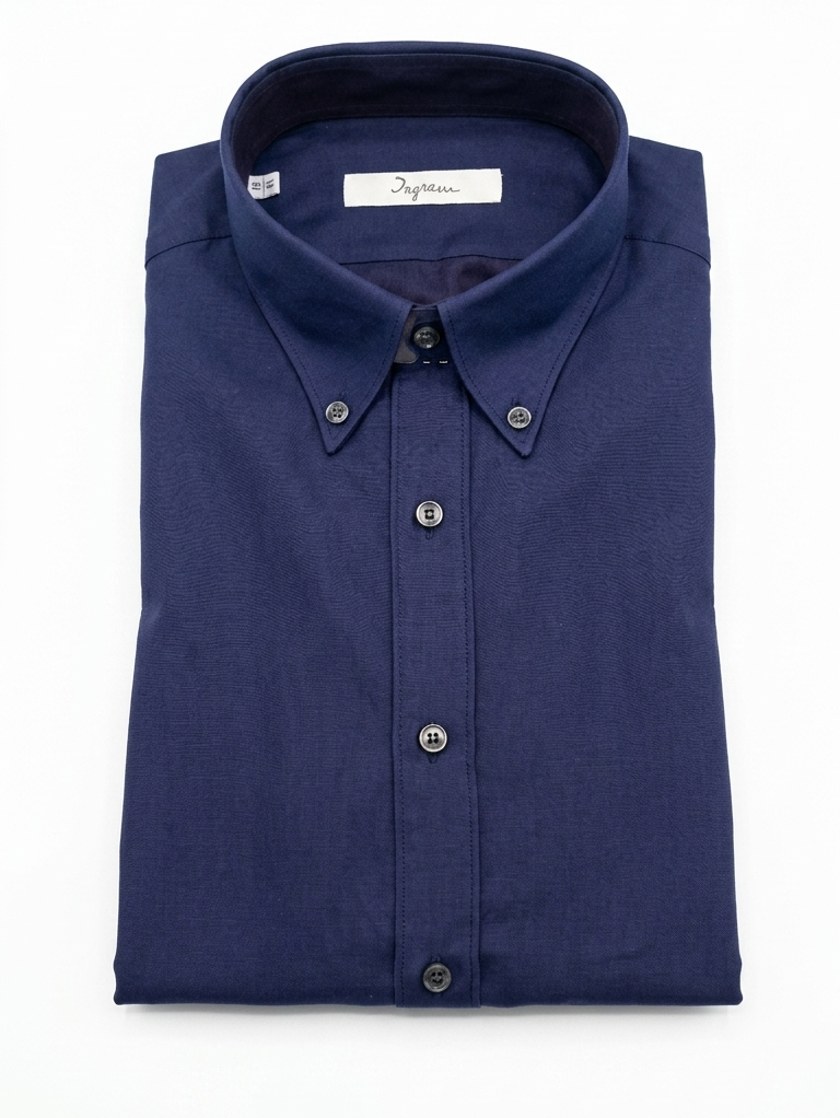 Camicia Slim Fit Ingram uomo blu