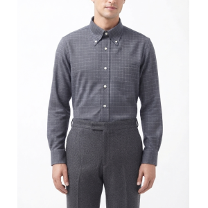 Camicia flanella di cotone classic fit