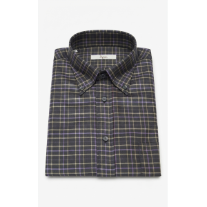 Camicia flanella leggera cotone  classic fit