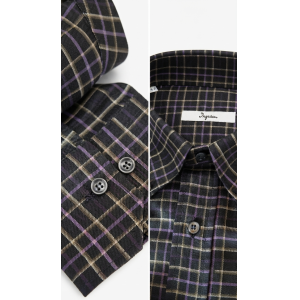 Camicia flanella leggera cotone  classic fit