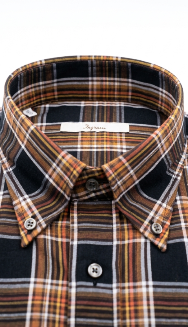 camicia-flanella-03 Camicia flanella cotone Ingram taglie forti