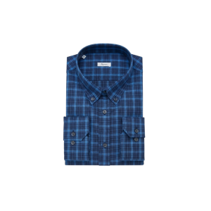Camicia flanella di cotone quadri