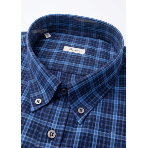 Camicia flanella di cotone quadri