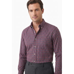 Camicia flanella leggera cotone