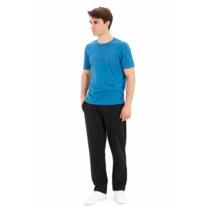 Pantalone tuta jersey nero campagnolo uomo