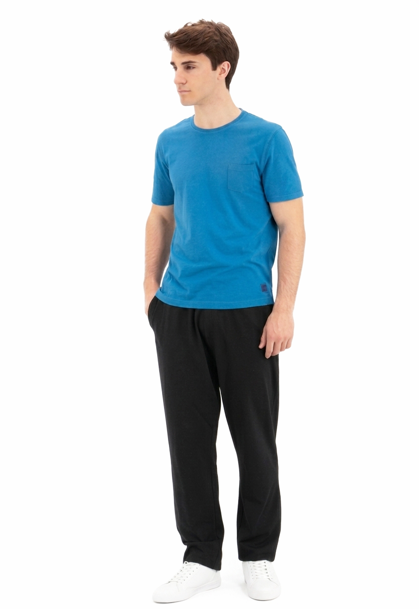 Pantalone tuta jersey nero Campagnolo uomo