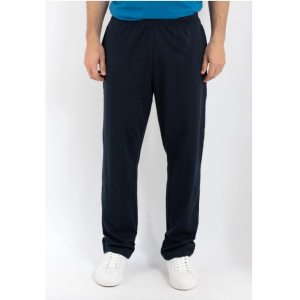 Pant tuta lungo jersey fondo dritto tg cal blu