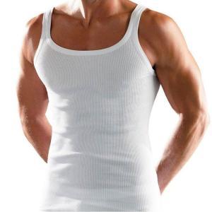 Canottiera uomo ss costina 8-10 bianco