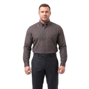 Camicia flanella di cotone taglia over