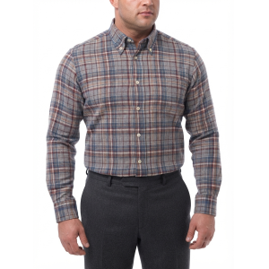 Camicia flanella di cotone  taglie forti