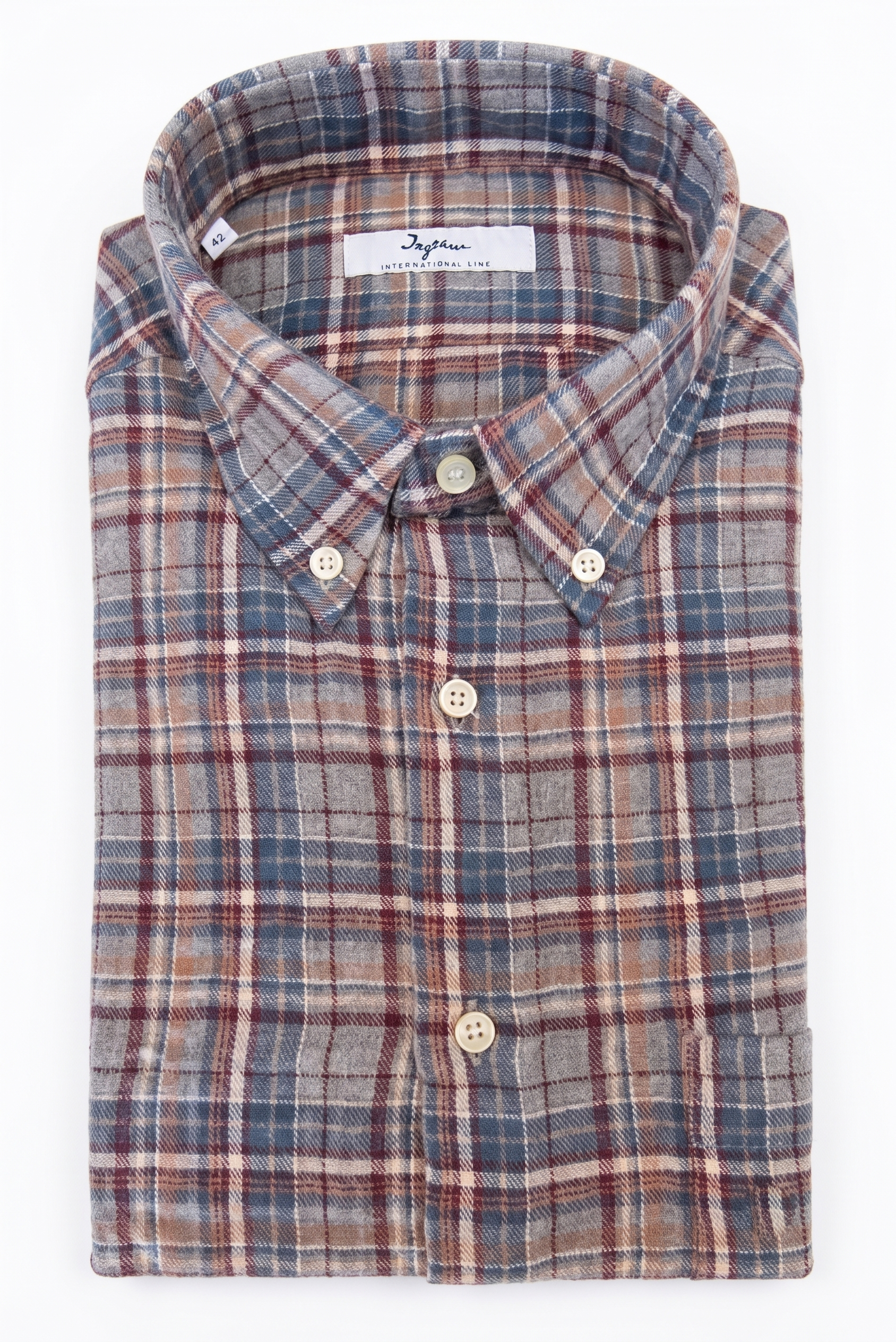 camicia-flanella-regular-01 Camicia flanella di cotone Ingram