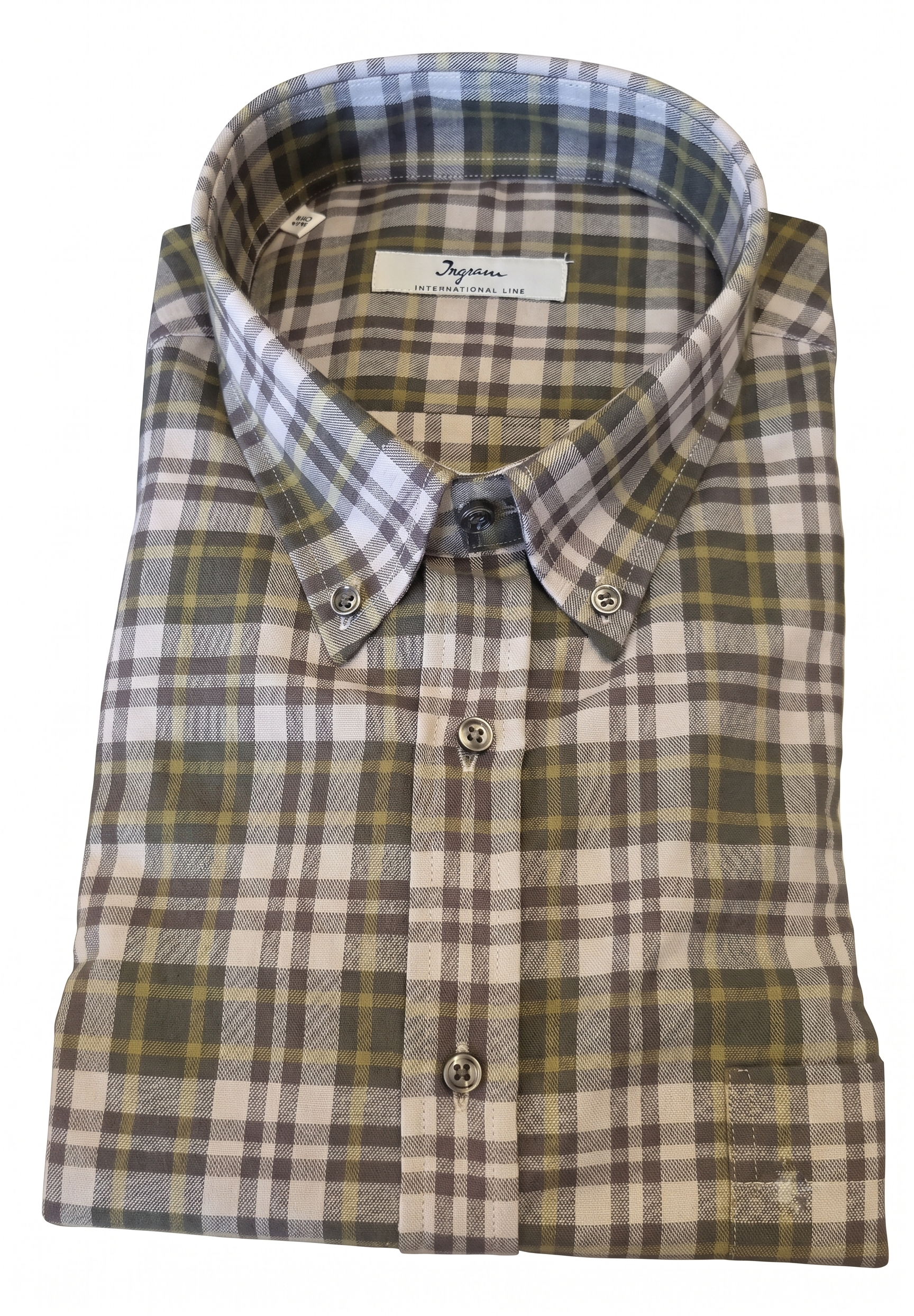 Camicia flanella di cotone Ingram