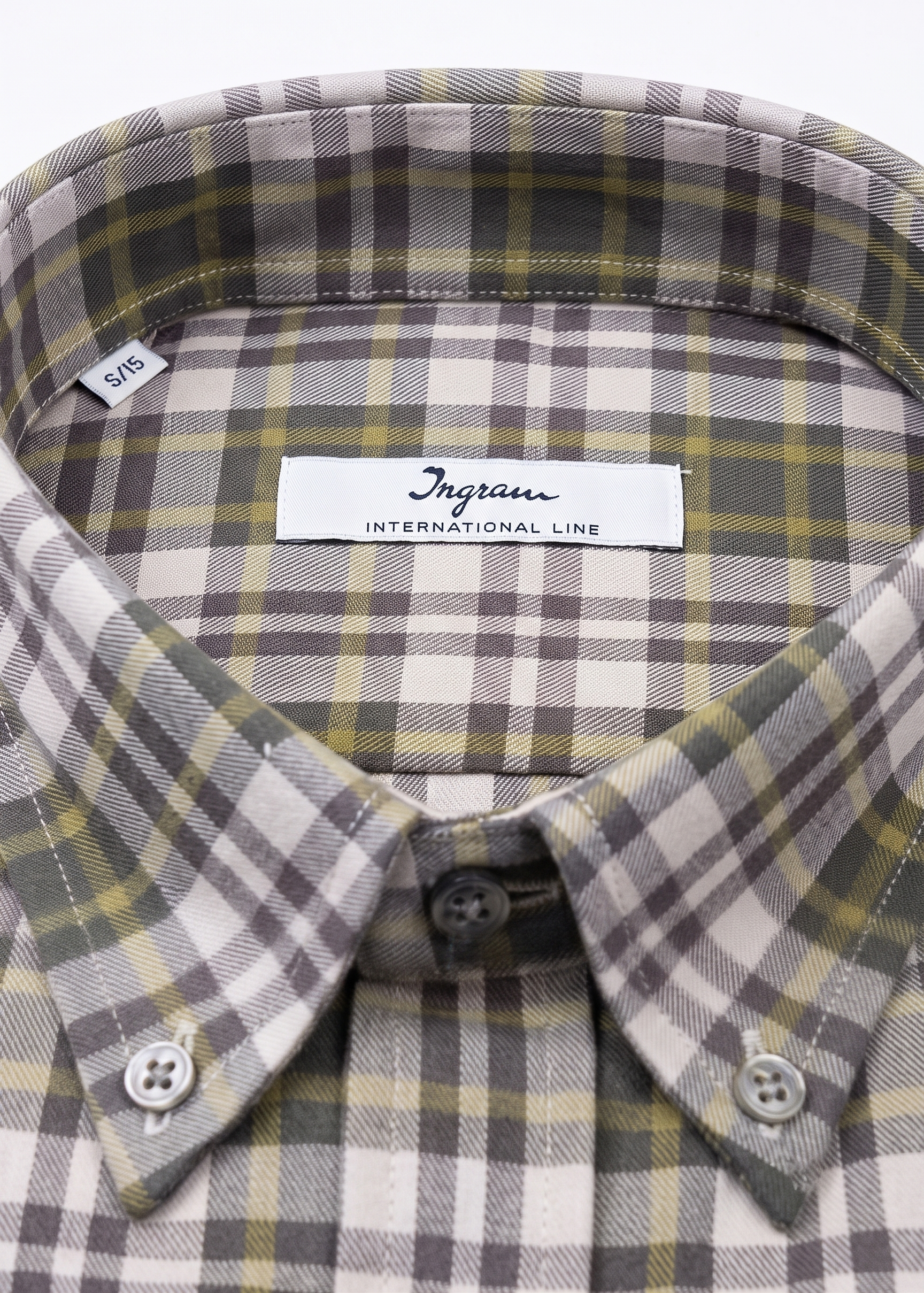 Camicia flanella di cotone Ingram
