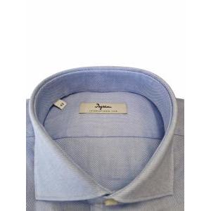 Camicia  slim fit uomo celeste
