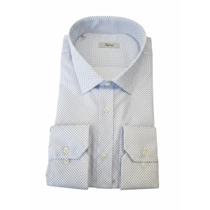 Camicia  classic fit micro fantasia
